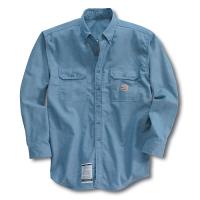 Carhartt FRS161 - Flame-Resistant Chambray Shirt with Pocket Flaps