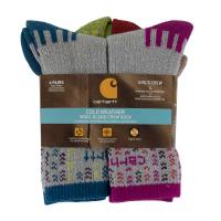 Carhartt GA314-4 - Girl's Cold Weather Crew Sock 4-Pack