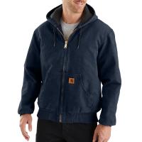 Carhartt J130 - Sandstone Duck Active Jacket - Quilted Flannel Lined
