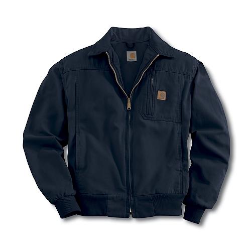 Dark Navy Carhartt J163 Front View