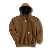 Carhartt J188 - Thermal-Lined Hooded Zip-Mock Sweatshirt