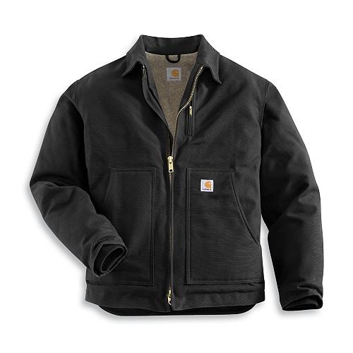 Black Carhartt J205 Front View