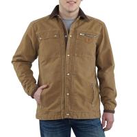 Carhartt J285 - Multi-Pocket Sandstone Jacket - Quilt Lined