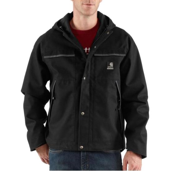 Black Carhartt J317 Front View