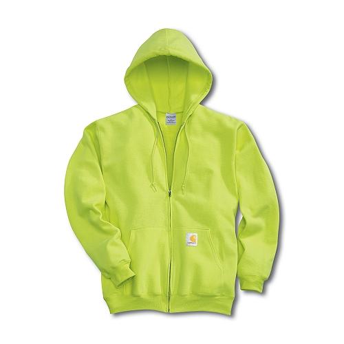 Bright Lime Carhartt K220 Front View