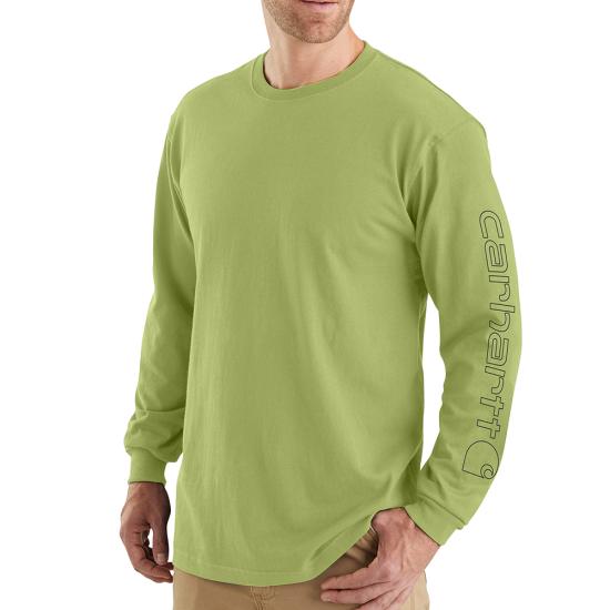 Algae Green Carhartt K231 Front View