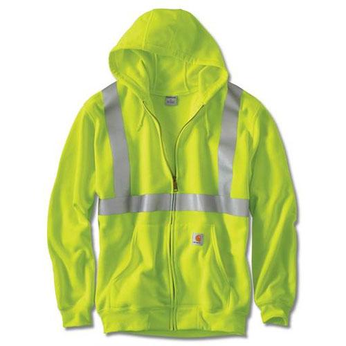 Bright Lime Carhartt K260 Front View