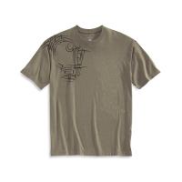 Carhartt K358 - Pinstriped Logo Short-Sleeve T-Shirt