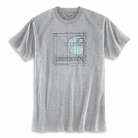 Carhartt K433 - Blueprinted "C" Short-Sleeve Graphic T-Shirt