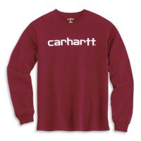 Carhartt K490 - Outlined Logo Graphic Long-Sleeve T-Shirt