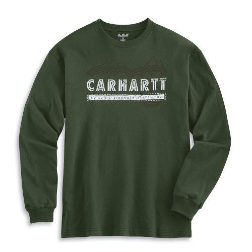 Forest Green Carhartt K492 Front View