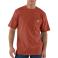 Saddle Red Heather Carhartt K87 Front View - Saddle Red Heather