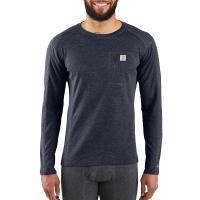 Carhartt MBL119 - Force® Midweight Synthetic-Wool Blend Base Layer Crewneck Pocket Top