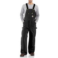 Carhartt R41 - Duck Zip-to-Thigh Bib Overall - Quilt Lined