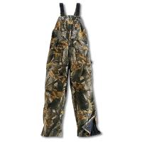Carhartt R43 - Camouflage Bib Overall - Quilt Lined
