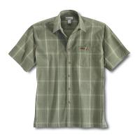 Carhartt S154 - Short Sleeve Ripstop Plaid Shirt