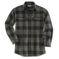 Carhartt S198 - Men's Heavyweight Flannel Plaid Work Shirt