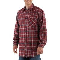 Carhartt S251 - Long Sleeve Flannel Plaid Shirt