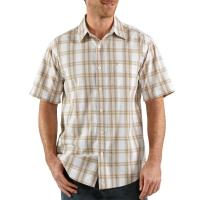 Carhartt S272 - Short Sleeve Lightweight Casual Plaid Shirt