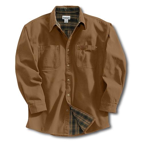 Carhartt S96 - Canvas Shirt Jacket - Flannel Lined | Dungarees