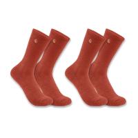 Carhartt SC2252W - Women's Force&reg; Midweight Crew Sock 2-Pack