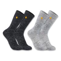 Carhartt SC2662M - Midweight Topo Crew Sock 2-Pack