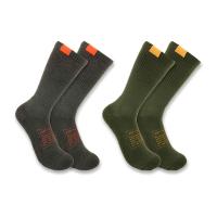 Carhartt SC9662M - Midweight Carhartt Supply Crew Sock - 2 Pack