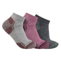 Carhartt SL2623W - Women's Midweight Cotton Blend Low Cut Sock 3-Pack