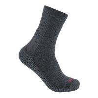 Carhartt SS9260W - Women's Force® Grid Midweight Synthetic-Merino Wool Blend Short Crew Sock