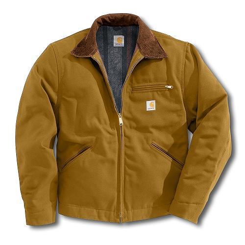 Carhartt UJ01 - Duck Detroit Jacket - Blanket Lined - USA Made | Dungarees