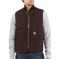Carhartt V02 - Sandstone Arctic Vest - Arctic Quilt Lined