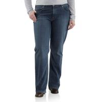 Carhartt WB616 - Women's Plus Relaxed Fit Stretch Jean