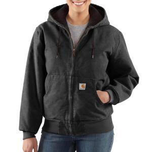 Black Carhartt WJ130 Front View