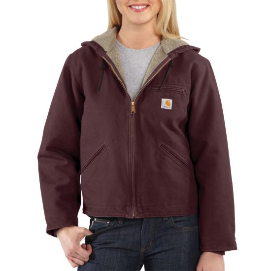 Carhartt Women's Oj141 Shrpa Lind HDD Jacket 