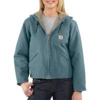 Carhartt WJ141 - Women's Sandstone Sierra Jacket - Sherpa Lined