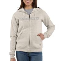 Carhartt WK012 - Women's Midweight Zip Front Graphic Hooded Sweatshirt
