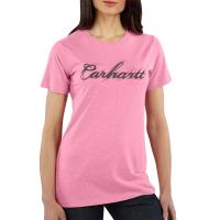 Carhartt WK044 - Women's Script Logo Short-Sleeve T-Shirt