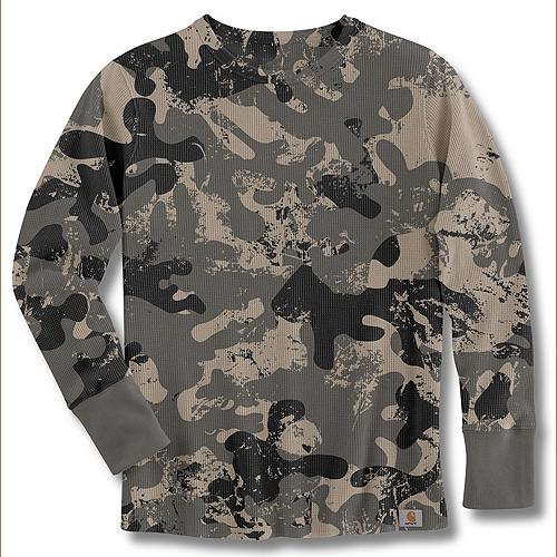 Charcoal Camo Carhartt WK054 Front View