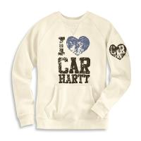 Carhartt WK067 - Women's I Love Carhartt Long-Sleeve Crewneck Sweatshirt