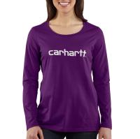 Carhartt WK124 - Women's Long-Sleeve Logo Shirt