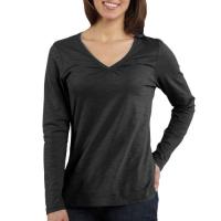 Carhartt WK128 - Women's Long Sleeve Gathered V-Neck T-Shirt