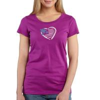Carhartt WK146 - Women's Short-Sleeve Heart Graphic T-Shirt