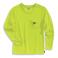 Bright Lime Carhartt WK227 Front View Thumbnail