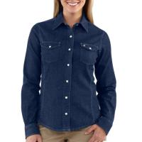 Carhartt WS010 - Women's Denim Snap-Front Shirt