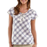 Carhartt WS038 - Women's Cap Sleeve Libby Plaid Woven Shirt
