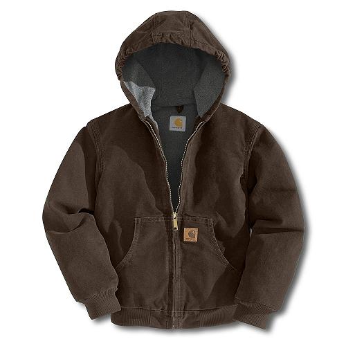 Dark Brown Carhartt YYJ159 Front View