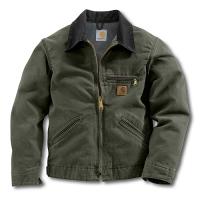Carhartt YYJ97 - Sandstone Detroit Jacket - Fleece Lined - Boys