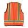 Hi Vis Orange CAT 1040051 Back View - Hi Vis Orange