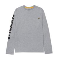 CAT 1010047 - Repeat Banner Long Sleeve T-Shirt