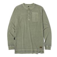 CAT 1010235 - Pigment Dyed Long Sleeve Henley